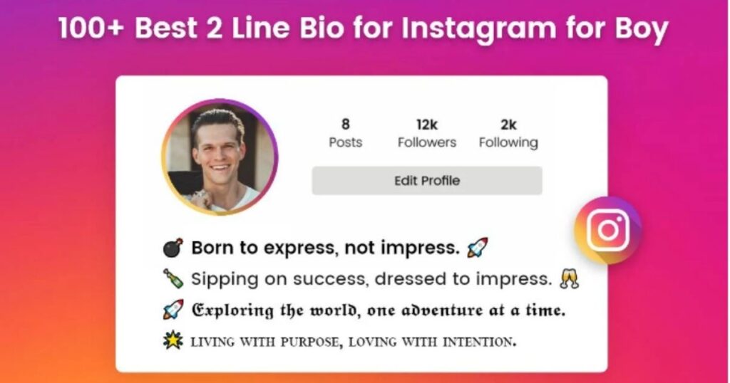 Instagram Bio For Boys Stylish Font​ | Best 100+ Instagram Bio