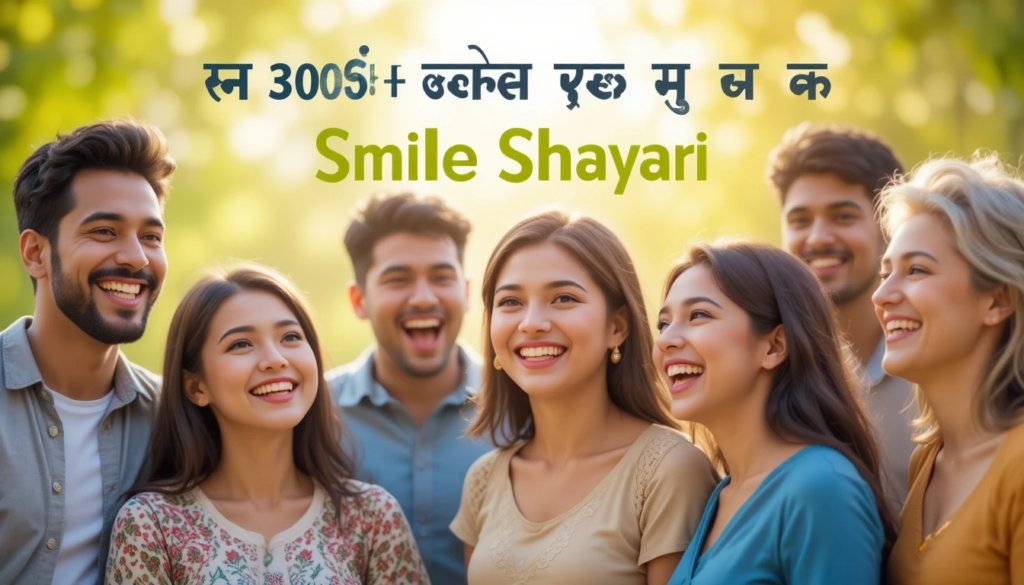 Best 300+ दिल को छू जाएँ वाली Smile Shayari – खुशियाँ बाँटिए