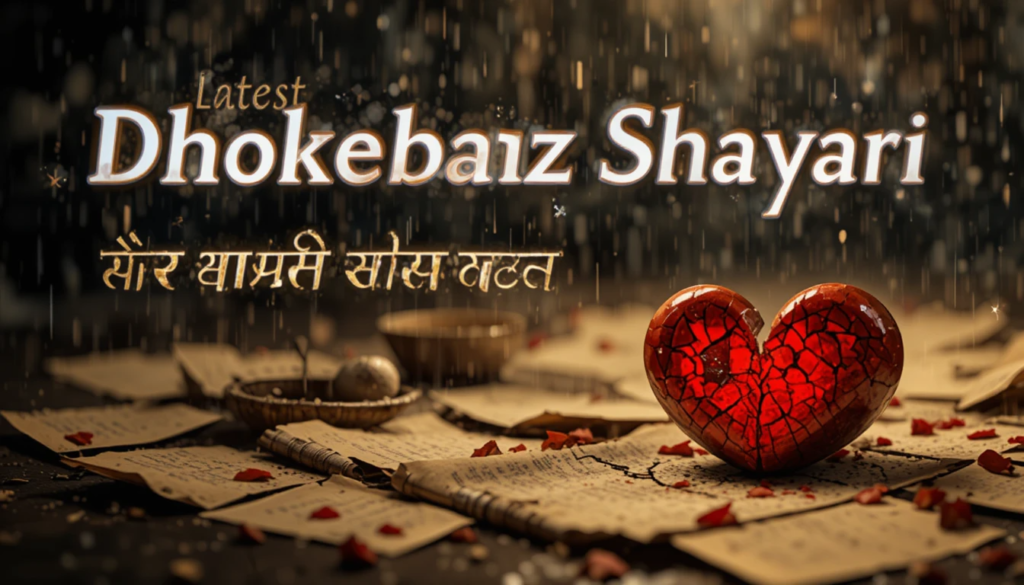 Latest 155+ Dhokebaaz Shayari – Emotional Hindi Shayari on Trust & Life 2026