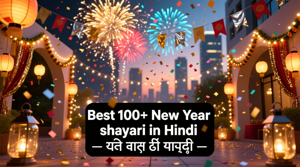 Best 100+ New Year shayari in Hindi नए साल की शायरी