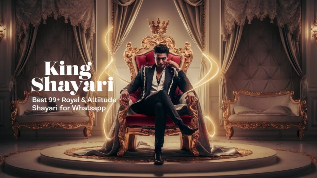 King Shayari: Best 99+ Royal & Attitude Shayari for WhatsApp