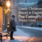 Lonely Christmas Shayari in English | Deep Emotional Winter Lines