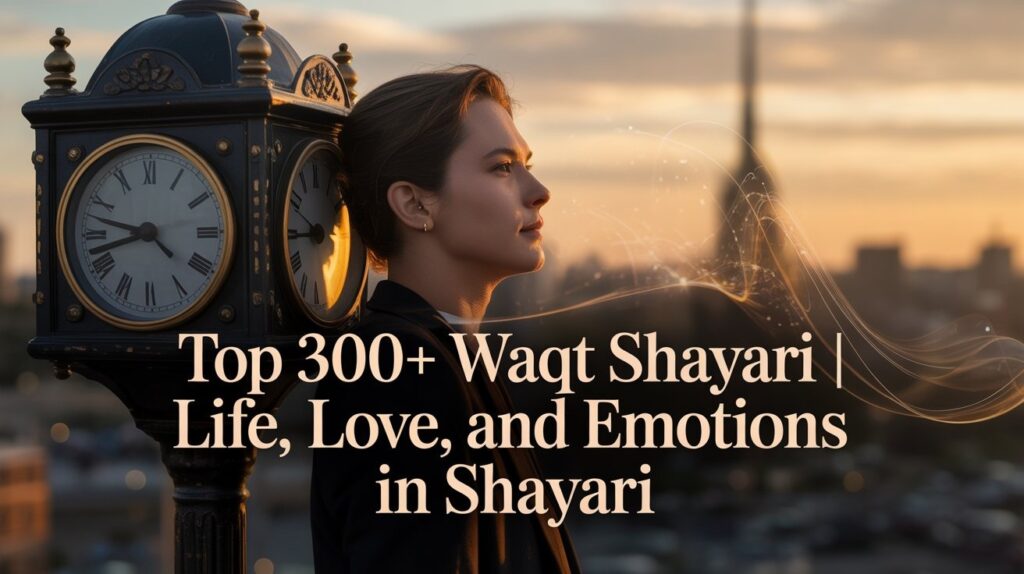 Top 300+ Waqt Shayari | Life, Love, and Emotions in Shayari