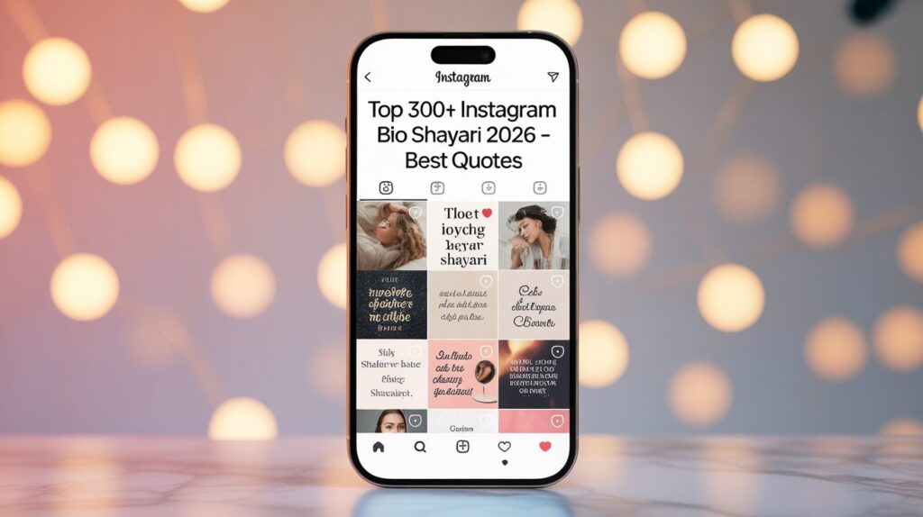 Top 300+ Instagram Bio Shayari 2026 – Best Quotes