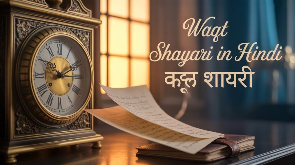 Waqt Shayari in hindi ⏳ वक्त शायरी