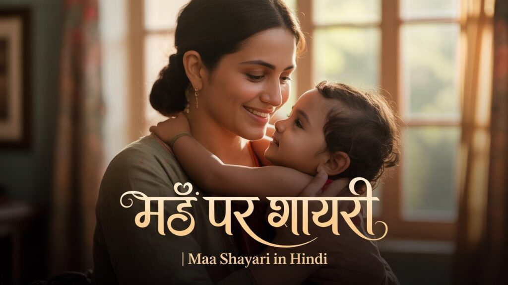 Maa Shayari in Hindi 🤱🏻 माँ पर शायरी