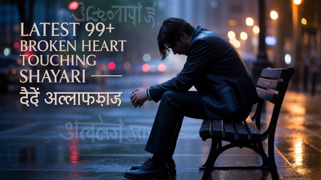 Latest 99+ Broken Heart Touching Shayari - दर्द भरे अल्फ़ाज़