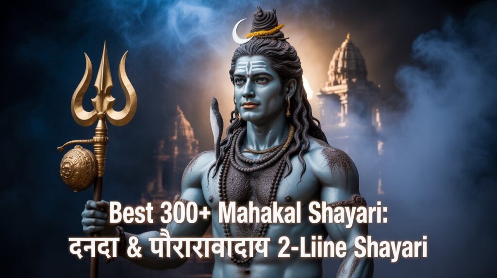 Best 300+ Mahakal Shayari: दमदार & प्रेरणादायक 2-Line Shayari