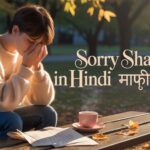 Sorry Shayari in hindi 🙏 माफ़ी शायरी