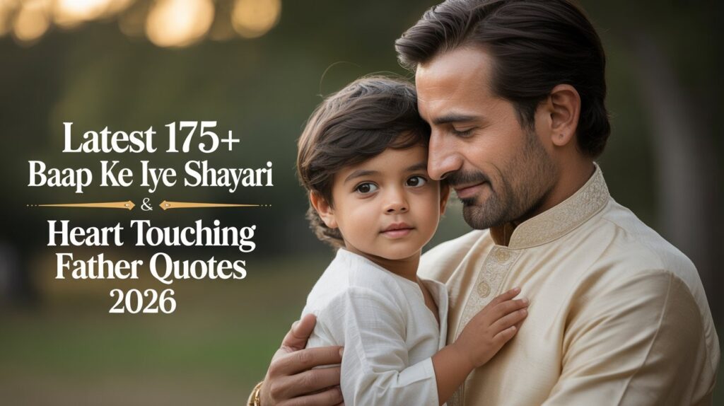 Latest 175+ Baap Ke Liye Shayari | Heart Touching Father Quotes 2026