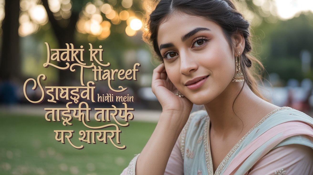 Ladki Ki Tareef Shayari Hindi Mein खूबसूरत लड़की की तारीफ पर शायरी
