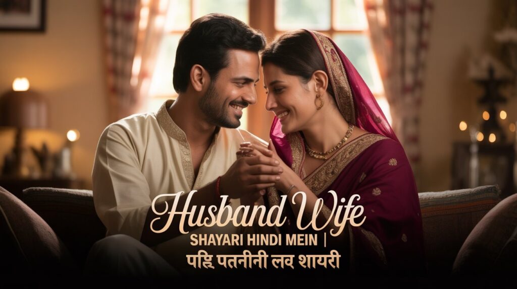 Husband Wife Shayari Hindi Mein | पति पत्नी लव शायरी